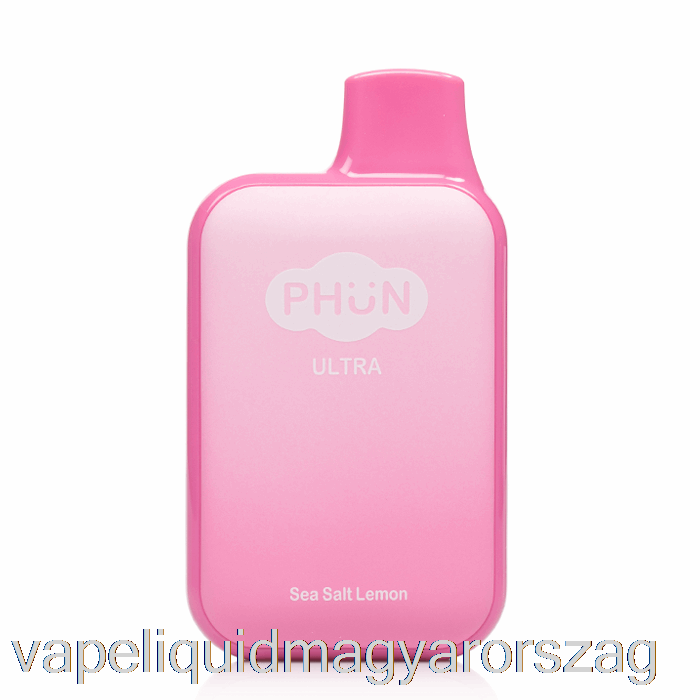 Phun Ultra 6000 Eldobható Tengeri Só Citrom Vape E Cigi